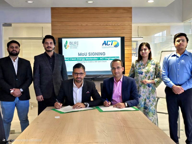 We are delighted to share that Burj Clean Energy Modaraba has entered into an MoU with ACT Engineering Services Pvt Ltd. to jointl...